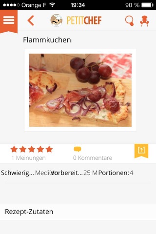 Ptitchef : recettes de cuisine screenshot 3