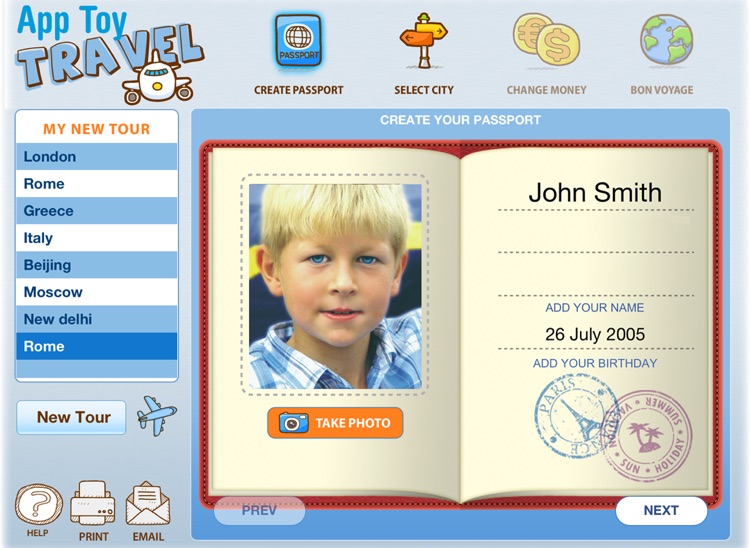 App Toy-Travel