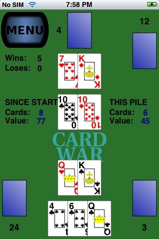 2 Card War screenshot 3