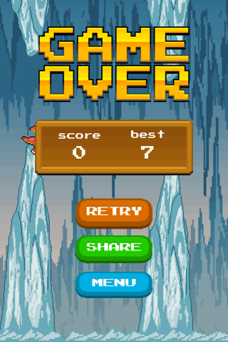 Hard to Fly: Flappy Dragon Adventure Free screenshot 4