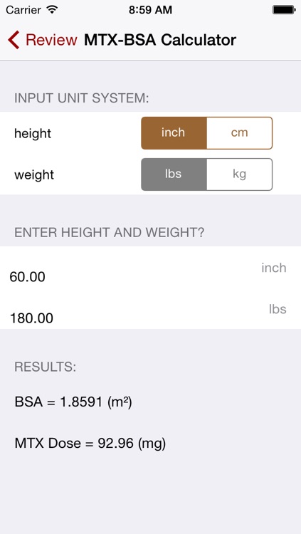 WUSM OB Calc screenshot-3