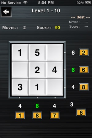 Magic Square -Swap Puzzle-