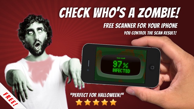 Zombies Scanner prank - test who's a Zombie using this free (圖1)-速報App