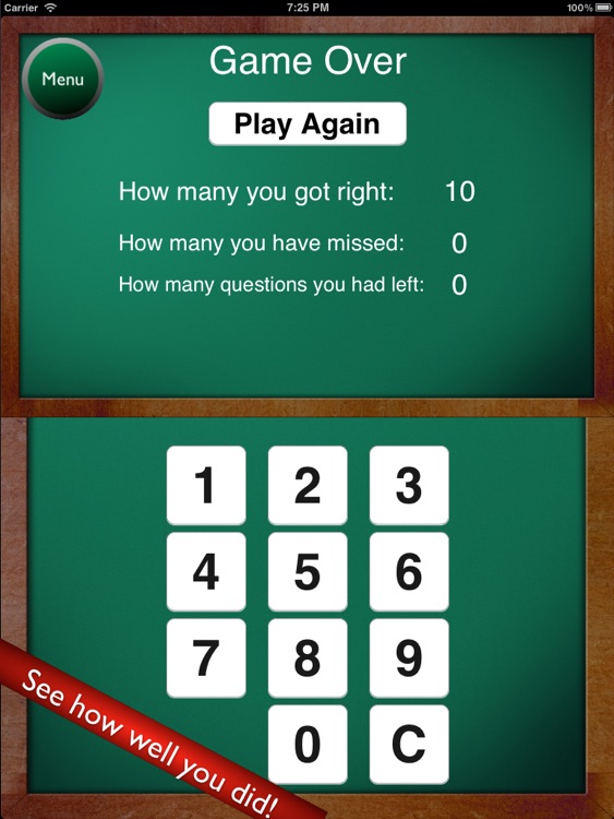Math Flash Cards ÷