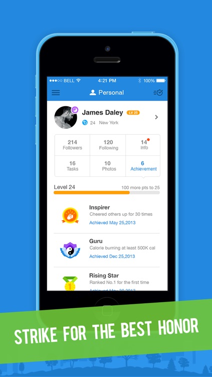 FitUp – The First Inspirational Social Network for Fitness, Workout and Exercise, A Place to Compete and Commit to Fitness screenshot-4