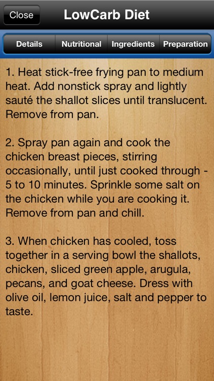 Low Carb Diet - Recipes to Lose Weight