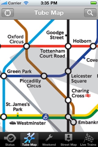 London Tube Checker - Tube Map and Live Travel Information screenshot 2