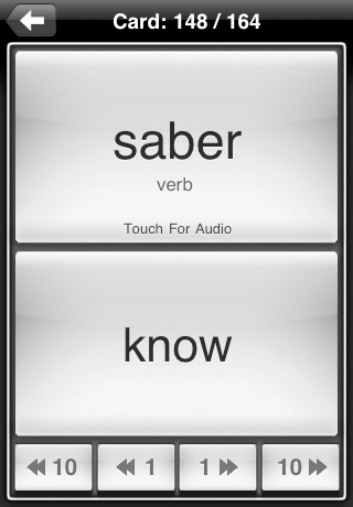 Spanish Verbs Quiz + Audio : Multiple Choice Vocabulary screenshot 2
