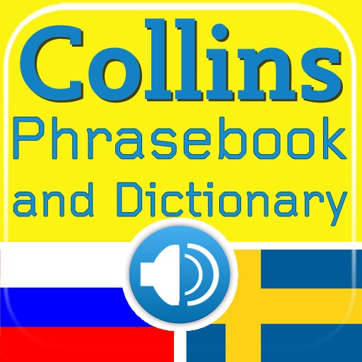 Collins Russian<->Swedish Phrasebook & Dictionary with Audio icon