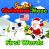 Santa's English Maze: First Words (US English)