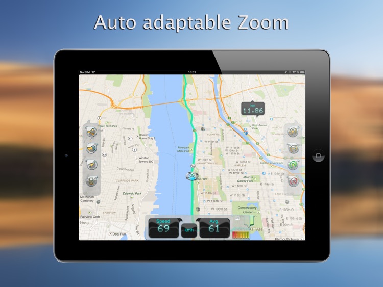 iWay GPS Navigation for iPad - Turn by turn voice guidance with offline mode screenshot-3