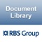 The RBS Document Library app allows users to browse and experience the RBS corporate documents on their iPad using keyword search capabilities