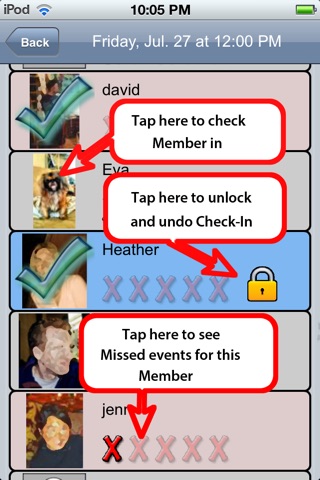 Meetup CheckIn Lite for iPhone screenshot 4