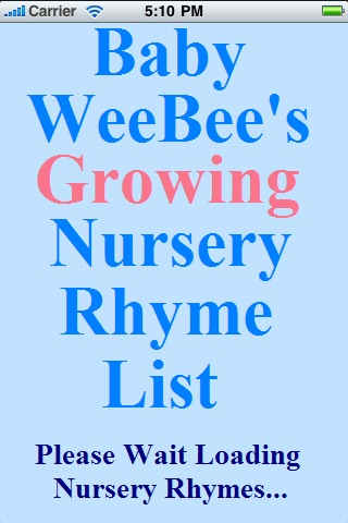 Baby WeeBee Growing Nursery Rhymes screenshot 4