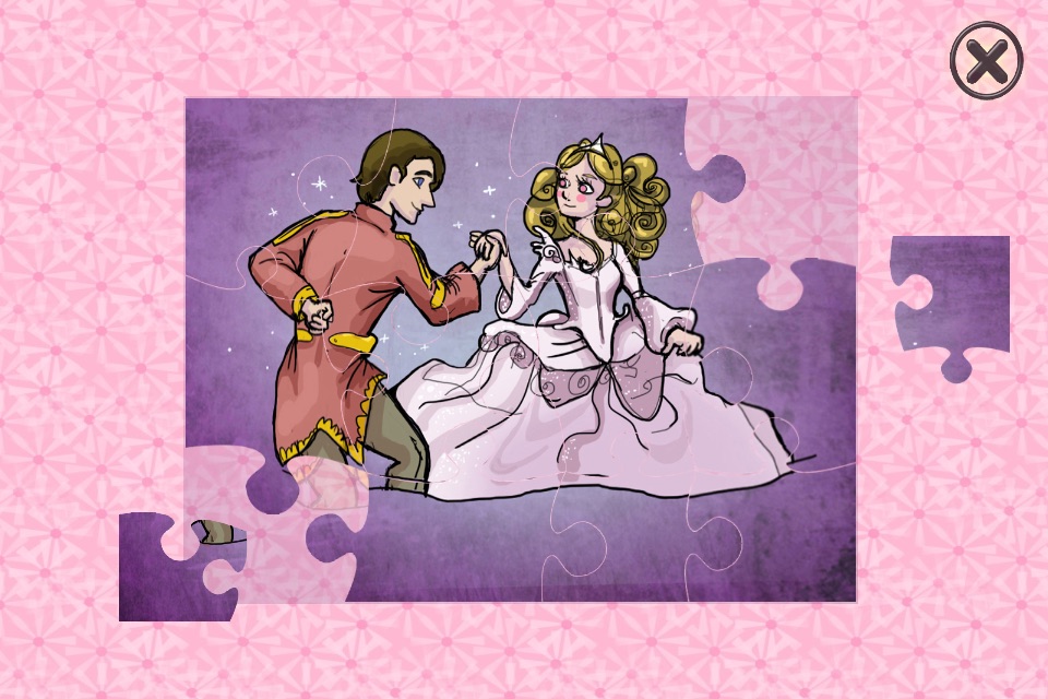 Cinderella - Cards Match Game - Jigsaw Puzzle - Book (Lite) screenshot 4