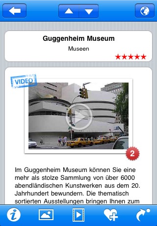 Navigaia: New York Travelguide in German screenshot 4