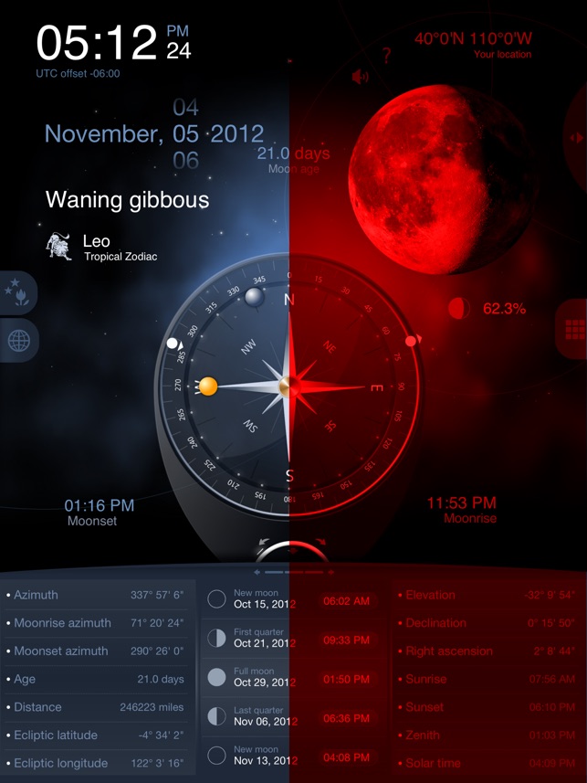 Deluxe Moon HD - Moon Phases Calendar