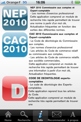 Plan comptable Général 2010 pro screenshot 4