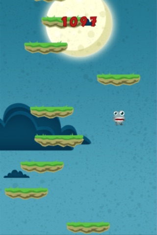 Monster Hop & Jump Moon Glow Racing Game FREE screenshot 2