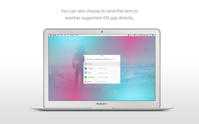 Scribe - Copy anything from your Mac to your iPhone(圖3)-速報App