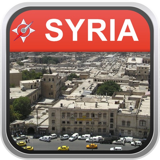 Offline Map Syria: City Navigator Maps icon