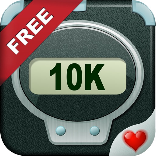 10K Fitness Trainer Free - Run for American Heart Icon