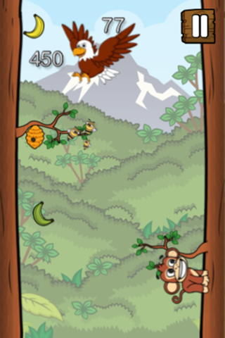 Monkey Jump for Bananas screenshot 3