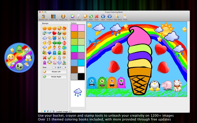 Crazy Coloring Book on the Mac App Store