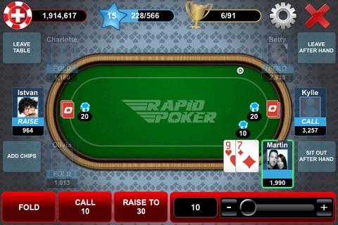 Rapid Poker - Fast Fold Holdem screenshot 4