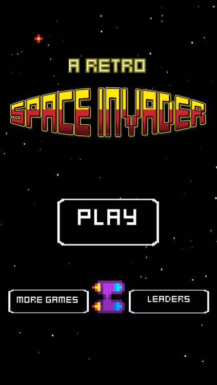 space invaders shooter