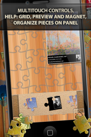 Henri Rousseau Jigsaw Puzzles  - Play with Paintings. Prominent Masterpieces to recognize and put together screenshot 3