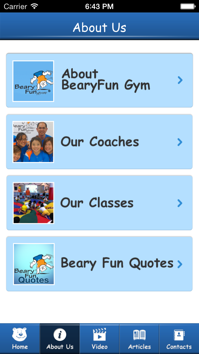 How to cancel & delete Beary Fun Gym from iphone & ipad 3