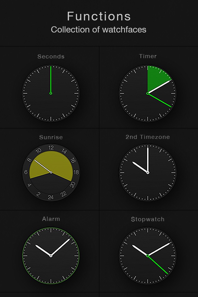 Circles - Smartwatch Face and Alarm Clock screenshot 4