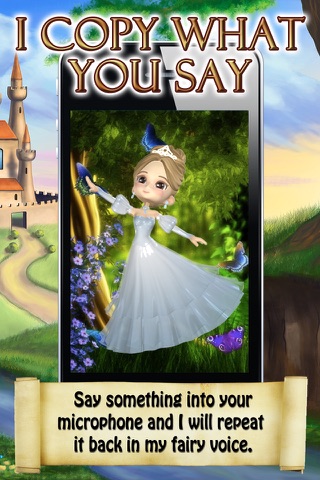 Talking Cinderella Adventure Free - Amazing Fun Kindergarten App for iPhone & iPod Touch screenshot 3