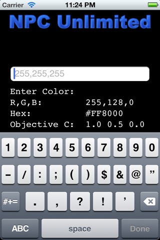 RGB2HEX Free screenshot 2