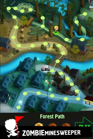 Zombie Minesweeper Lite screenshot 2