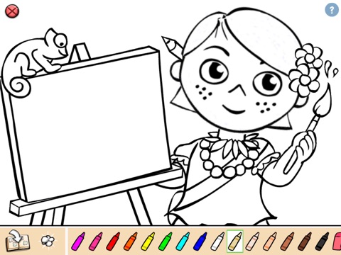 Crayon Magic - Kids Coloring Book and Drawing Fun with their own Personal Yoodle Doodles! screenshot 3