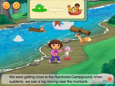 Dora & Diego s Vacation Adventure HD screenshot 4