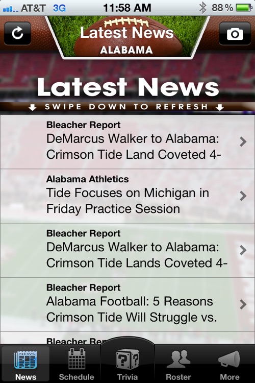 Alabama Crimson Tide Football