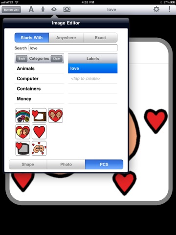 TapSpeak Button Standard for iPad screenshot 4