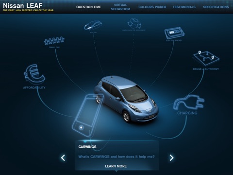 Nissan LEAF screenshot 2