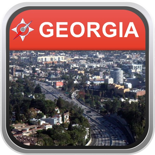 Offline Map Georgia, USA: City Navigator Maps icon