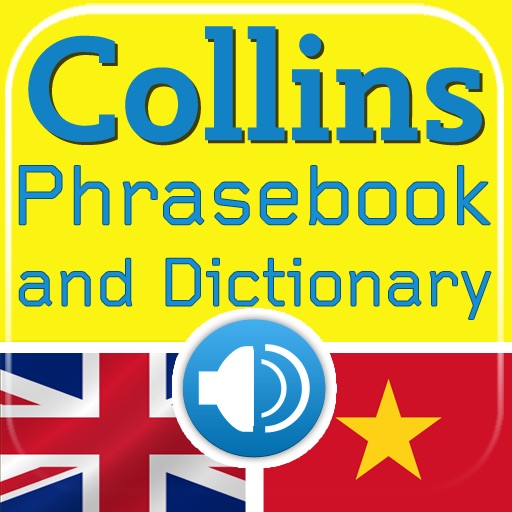 Collins Vietnamese<->English Phrasebook & Dictionary with Audio icon