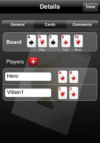 Poker Notebook screenshot 3