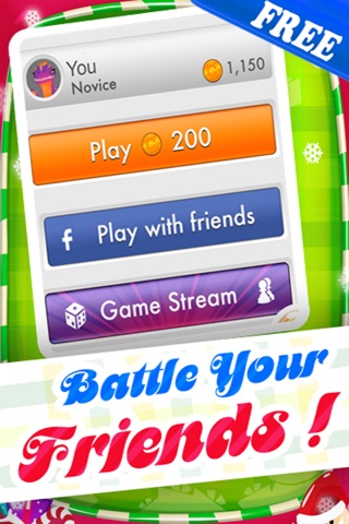 Candy Rush Christmas Games - Fun Xmas Candies Swapping Puzzle For Children HD FREE screenshot 4