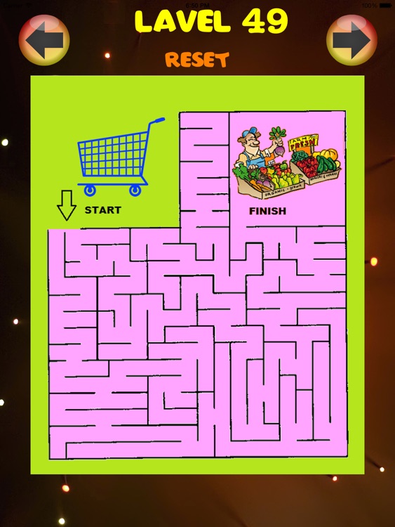 Magic Maze Game - Where's the path? Find the correct path to solve the problem screenshot-4