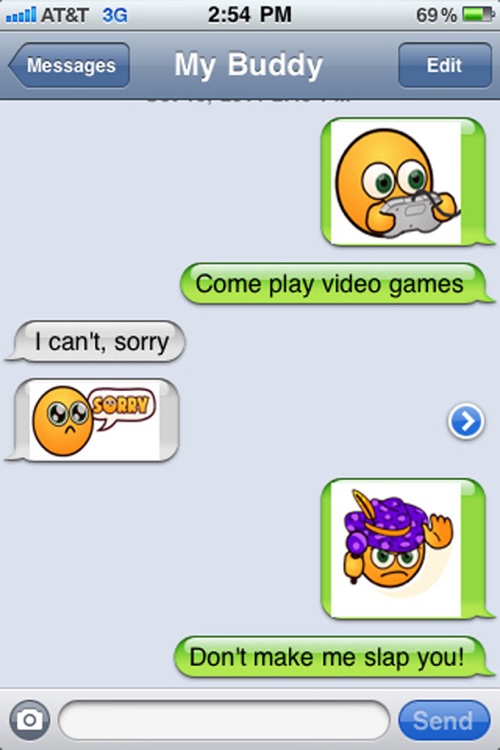 Gummibuddies - Emoticon, Smiley and Emoji to Text and Share screenshot-4