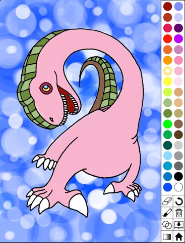 Dino super coloring book screenshot 3