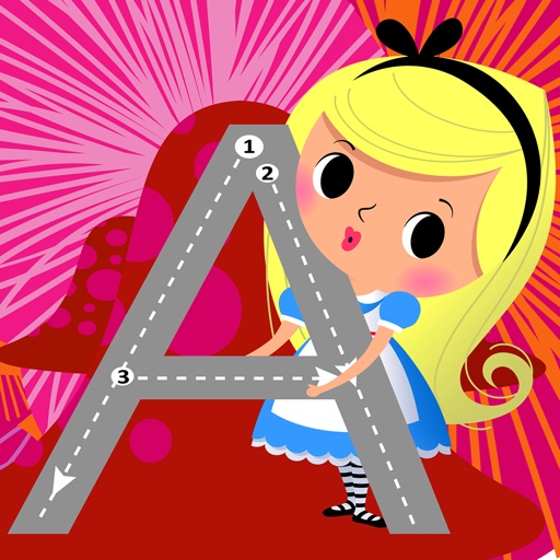 Alice's alphabet icon