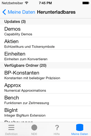 ND0 RPN Graphing Calculator screenshot 4